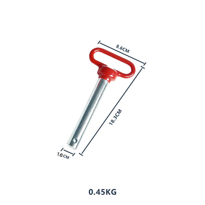Heavy-Duty Hitch Pin with Locking Clip for Power Rack Attachments – 16mm / 18mm / 25mm