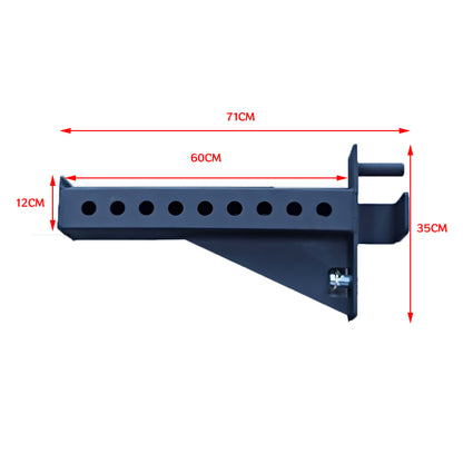 Safey Spotter Arms for Power Rack Squat
