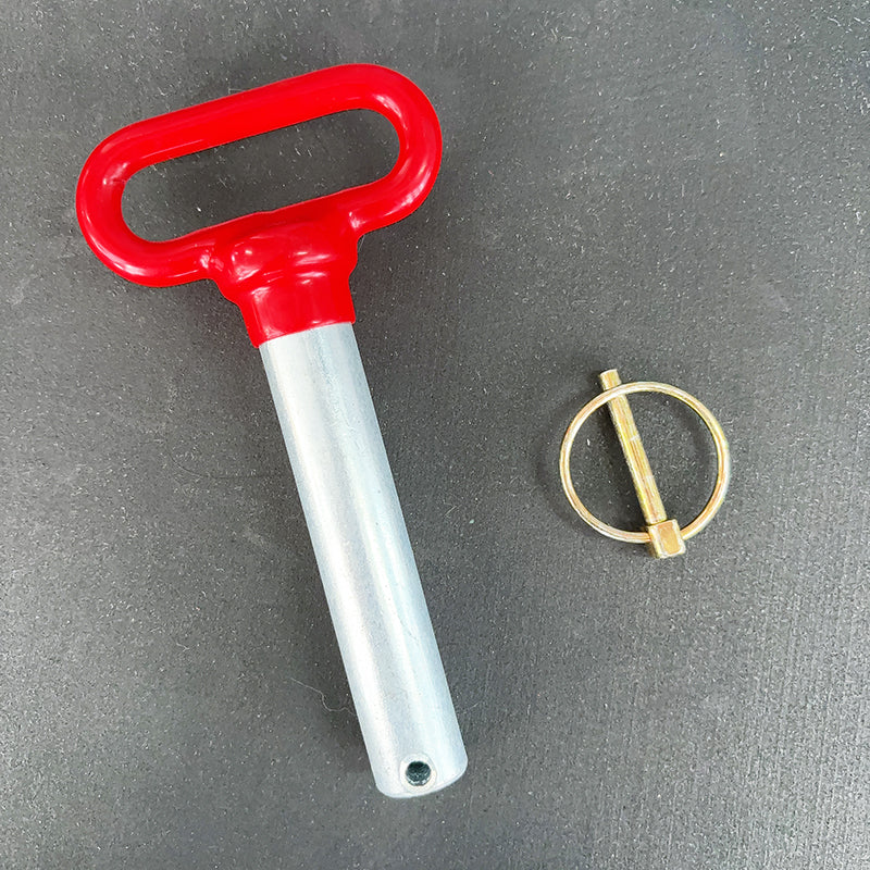 Heavy-Duty Hitch Pin with Locking Clip for Power Rack Attachments – 16mm / 18mm / 25mm