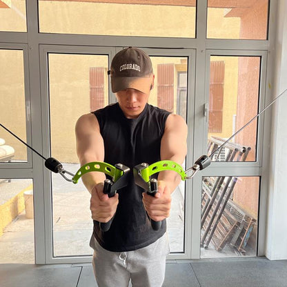 8-Piece Ultimate Cable Attachment Set for Lat Pulldowns & Rows